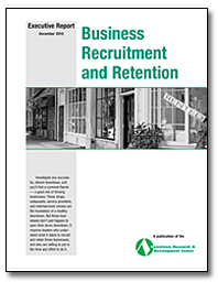 Business Recruitment and Retention